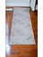 150 x 400 cm Gri - Kaymaz Tabanlı, Dekoratif ve Yıkanabilir 1