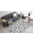 200 x 600 cm Gri - Kaymaz Tabanlı, Dekoratif ve Yıkanabilir 1