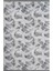 200 x 600 cm Gri - Kaymaz Tabanlı, Dekoratif ve Yıkanabilir 3