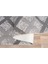 100 x 250 cm Gri - Kaymaz Tabanlı, Dekoratif ve Yıkanabilir 3