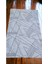 120 x 550 cm Gri - Kaymaz Tabanlı, Dekoratif ve Yıkanabilir 1