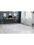 80 x 300 cm Gri - Kaymaz Tabanlı, Dekoratif ve Yıkanabilir 1