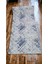 120 x 300 cm Mavi - Kaymaz Tabanlı, Dekoratif ve Yıkanabilir 2
