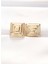 Pirinç Gold Renk Kare Form Küpe - TJ-BKP8879 1