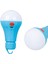 Şarjlı Çakarlı LED Ampul (4887) 2
