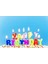 Rengarenk Happy Birthday Yazılabilen Doğum Günü Mumu (4887) 3