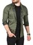 Slim Fit Kolay Ütülenebilir Pamuklu Spor Gömlek Likralı Kot Gömlek 2502505 4