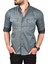 Slim Fit Kolay Ütülenebilir Pamuklu Spor Gömlek Likralı Kot Gömlek 2502505 5