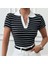 Polo Yaka Garnili Bluz 1