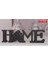 Dekoratif "home(Ev)"yazılı Biblo - Şık Masaüstü ve Raf Süsü | Ev Ofis Dekoru Hediyelik Tv Arkası 3
