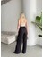 Flamlı Kahve Pantolon 4