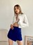 Gabardin Fermuarlı Şort Etek S24906 5
