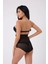 Freshness 0006 Lazer Kesim Tül Yüksek Bel Slip Korse 2