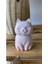 Dekoratif Kedi Obje, Biblo, Dekoratif Kedi Heykeli, Heykel (Pembe) 5