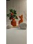 Laurel-Wood 5 Parça Oval Tabaklı,minyatür Vazo,kedi-2'li Deniz Kabukları Seti(Vernikli) 1