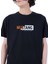 Bisiklet Yaka Baskılı Siyah Erkek T-Shirt M5SM-TST1304 4