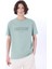 Bisiklet Yaka Baskılı Yeşil Erkek T-Shirt M5SM-TST1288 1