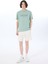 Bisiklet Yaka Baskılı Yeşil Erkek T-Shirt M5SM-TST1288 2