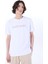 Bisiklet Yaka Baskılı Beyaz Erkek T-Shirt M5SM-TST1278 1