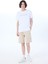 Bisiklet Yaka Baskılı Beyaz Erkek T-Shirt M5SM-TST1278 2