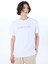 Bisiklet Yaka Baskılı Beyaz Erkek T-Shirt M5SM-TST1278 3