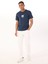 Bisiklet Yaka Lacivert Erkek T-Shirt 12288570_JCOBARCODE Tee Ss Crew Nec 2