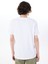 Bisiklet Yaka Baskılı Beyaz Erkek T-Shirt M5SM-TST1844 5