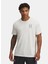 1389823-114 Ua Run 96 Shortsleeve Beyaz Yuvarlak Yaka Fitted Baskılı Erkek T-Shirt 1