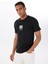 Bisiklet Yaka Siyah Erkek T-Shirt 12288570_JCOBARCODE Tee Ss Crew Nec 1