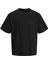 Bisiklet Yaka Siyah Erkek T-Shirt 12273388_JORMARRAKESH Sketch Tee Ss 5