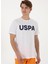 Bisiklet Yaka Beyaz Erkek T-Shirt Geart 3