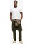 Bisiklet Yaka Beyaz Erkek T-Shirt M1011245A-C1M_ESSENTIAL Logo Emb Te 2