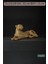 Biblo Dekoratif Heykel Leopar Biblosu Altın Renk Model 38 3