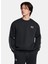 1389357-001 Ua Icon Fleece Crew Tap Yuvarlak Yaka Fitted Siyah Erkek Sweatshirt 1