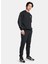 1389357-001 Ua Icon Fleece Crew Tap Yuvarlak Yaka Fitted Siyah Erkek Sweatshirt 3