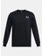 1389357-001 Ua Icon Fleece Crew Tap Yuvarlak Yaka Fitted Siyah Erkek Sweatshirt 5