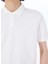 Düz Beyaz Erkek Polo T-Shirt J5SM-TST7370 4