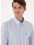Slim Fit Mavi Erkek Gömlek Gırıl 2