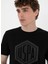 Bisiklet Yaka Siyah Erkek T-Shirt Gaston 2
