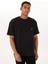 Gmg Fırenze Bisiklet Yaka Siyah Erkek T-Shirt GU25MSS03018 1