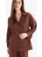 Regular Fit Dantel Detaylı Plaj Gömleği-Fall in Love D9768AX25SM 1