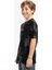 Desenli Siyah Erkek Çocuk T-Shirt EQBZT04840-FROG Rıtual Ss Tee Youth 3