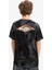 Desenli Siyah Erkek Çocuk T-Shirt EQBZT04840-FROG Rıtual Ss Tee Youth 5