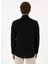 Slim Fit Gömlek Yaka Siyah Erkek Gömlek Cedrop 5