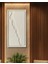Modern Dekoratif, 3D Kum Dokulu Minimal Soyut Tablo, Evinize Derinlik KATIN-50X100-KREM T3D3-31006 1