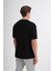 Bisiklet Yaka Siyah Erkek T-Shirt 4261 3
