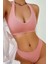 Kadın Somon Seamless Tanga Sütyen Takım 5
