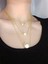 İnci Kolye, İncili Kolye, Barok İnci Kolye, Kararmaz Altın Kaplama Zincir Kolye, Kadın İnci Kolye, Vintage Choker İnci Kolye, Altın Kaplama Zincirli İnci Kolye, Hediyelik Kolye 3