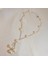 Inci Kolye, Incili Kolye, Barok Inci Kolye, Kararmaz Gümüş Kaplama Zincir Kolye, Kadın Inci Kolye, Vintage Choker Inci Kolye, Gümüş Kaplama Zincirli Inci Kolye, Hediyelik Kolye 5