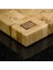 Kahverengi Kestane End Grain Kesme Tahtası Large 34 x 48 Ahşap 1 Parça 3